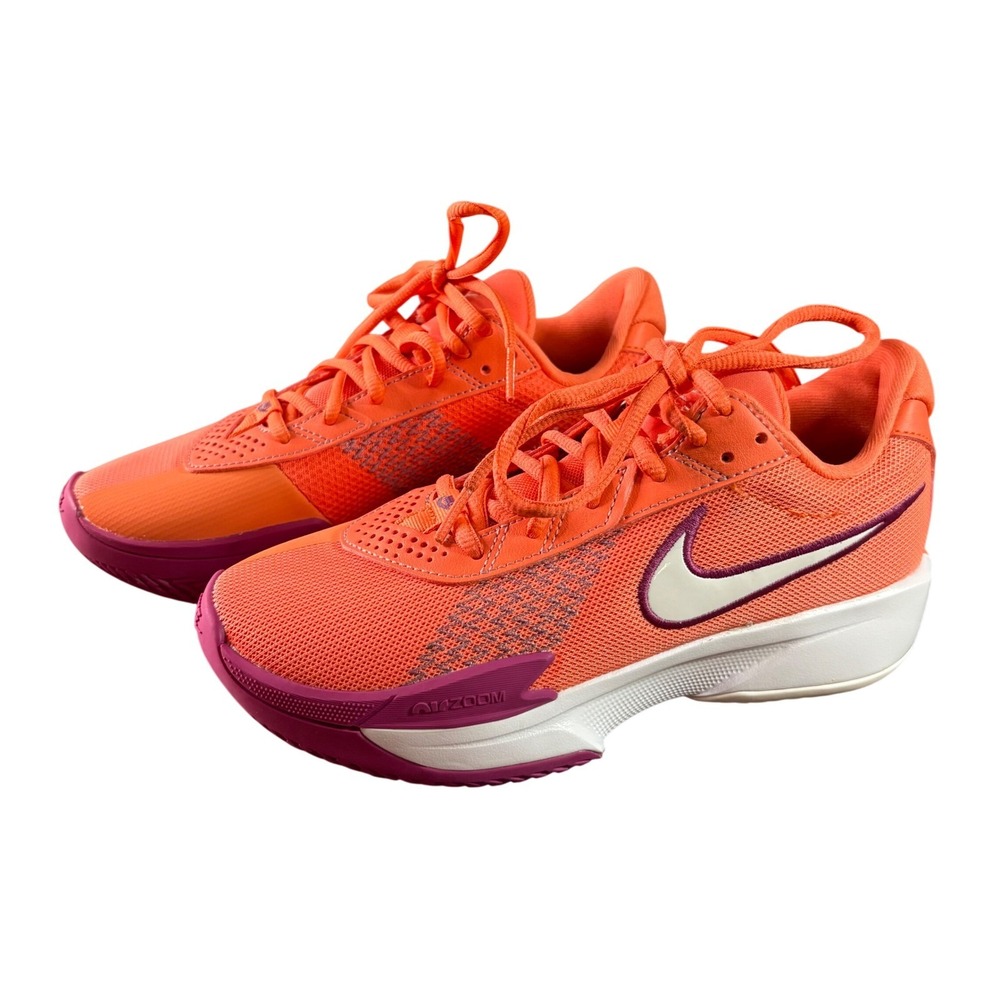 Nike Air Zoom GT Cut Academy Womens 6.5 Orange New Basketball Shoes FZ2852-600